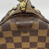 【6cb2130】ルイヴィトン ハンドバッグ ダミエ スピーディ25 N41365 エベヌ【中古】レディース