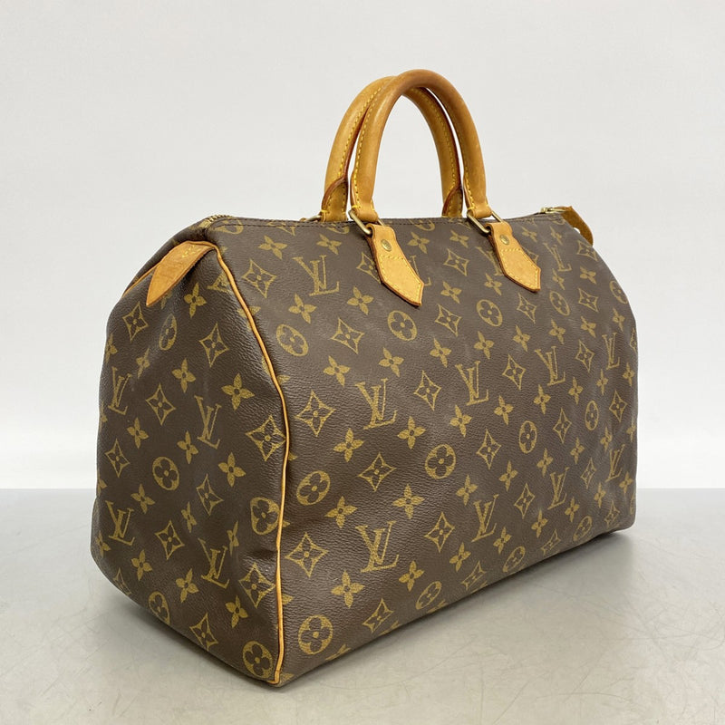 【6cb2133】ルイヴィトン ハンドバッグ モノグラム スピーディ35 Ｍ41107 ブラウン【中古】レディース