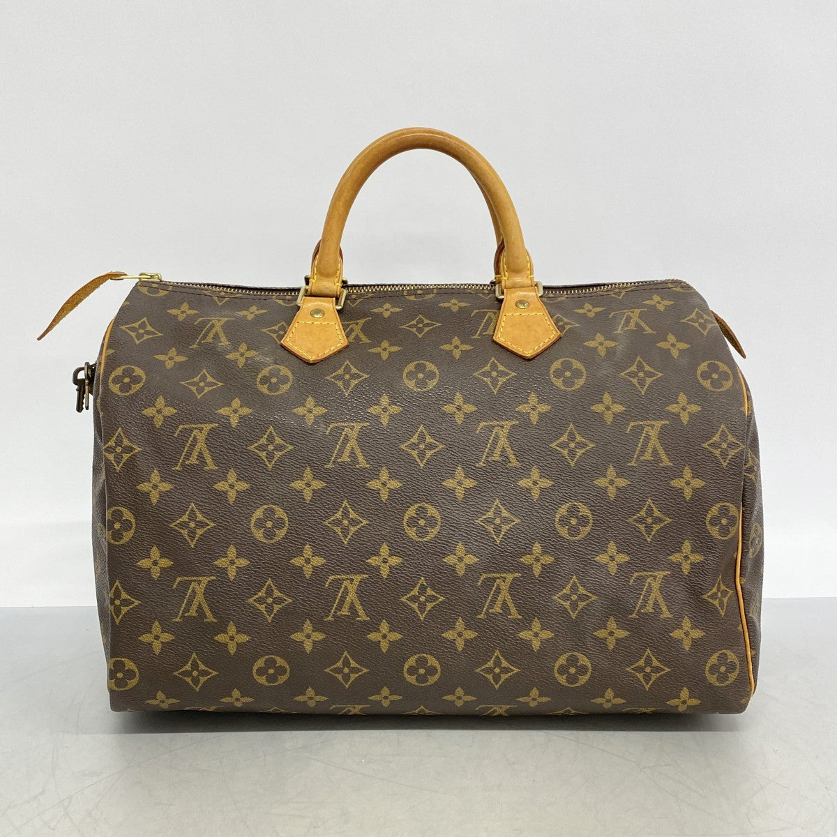 【6cb2133】ルイヴィトン ハンドバッグ モノグラム スピーディ35 Ｍ41107 ブラウン【中古】レディース