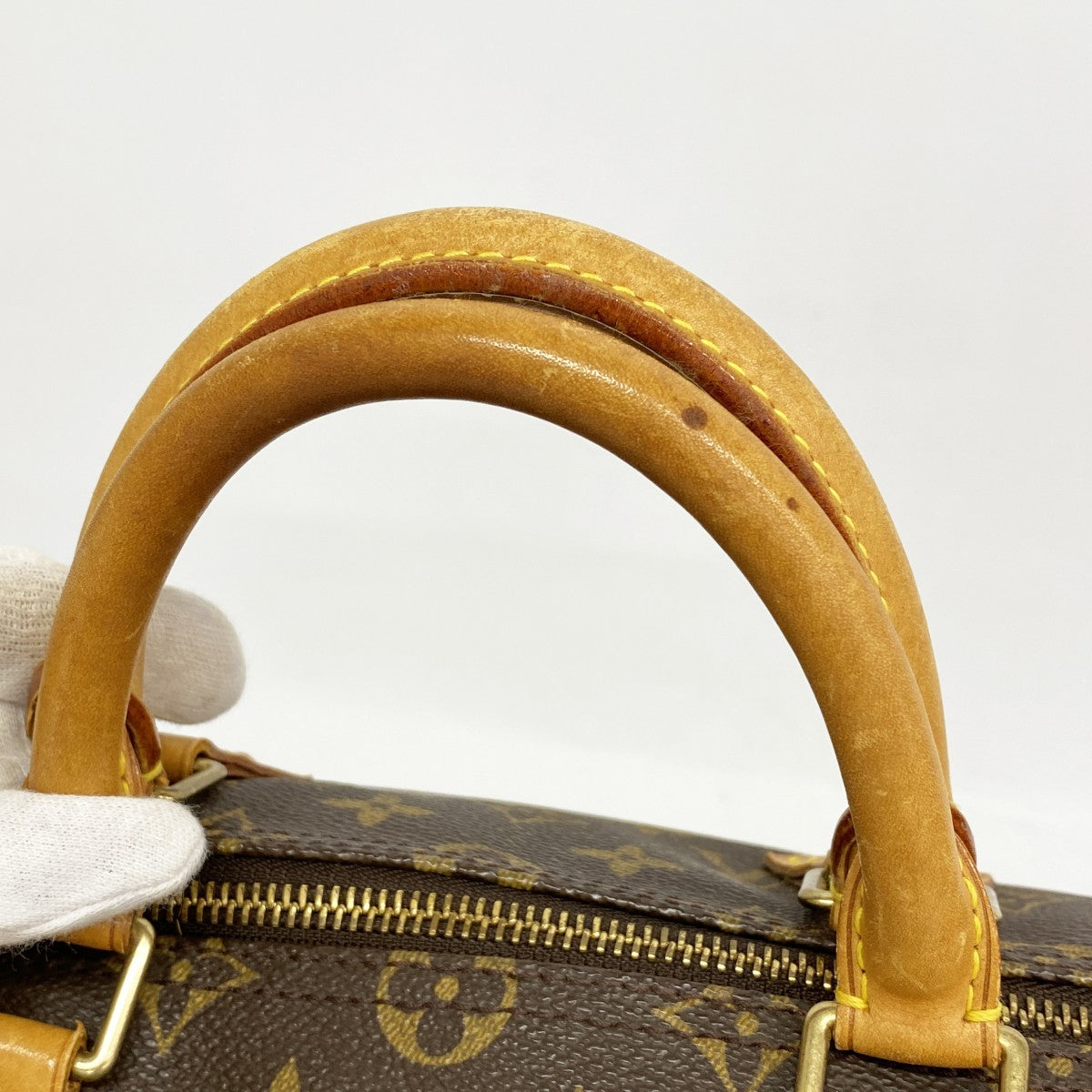 【6cb2133】ルイヴィトン ハンドバッグ モノグラム スピーディ35 Ｍ41107 ブラウン【中古】レディース