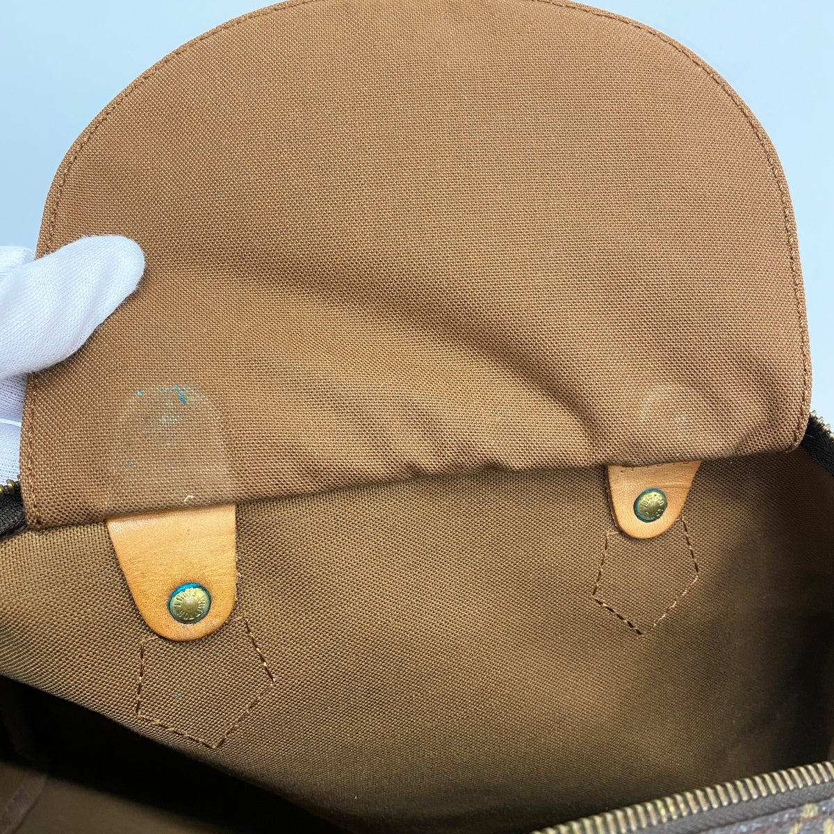 【6cb2161】ルイヴィトン ハンドバッグ モノグラム スピーディ35 M41107 ブラウン【中古】レディース