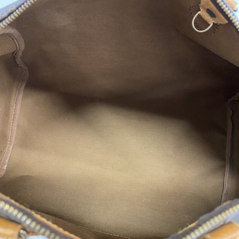 【6cb2161】ルイヴィトン ハンドバッグ モノグラム スピーディ35 M41107 ブラウン【中古】レディース