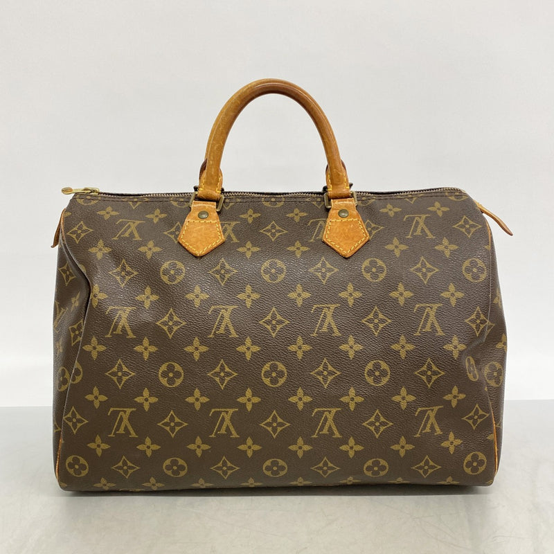 【6cb2161】ルイヴィトン ハンドバッグ モノグラム スピーディ35 M41107 ブラウン【中古】レディース