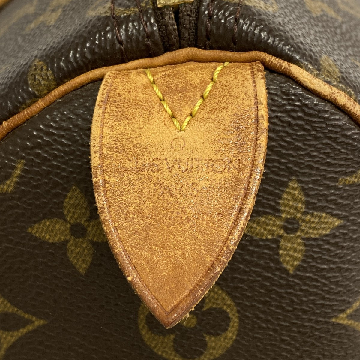 【6cb2161】ルイヴィトン ハンドバッグ モノグラム スピーディ35 M41107 ブラウン【中古】レディース