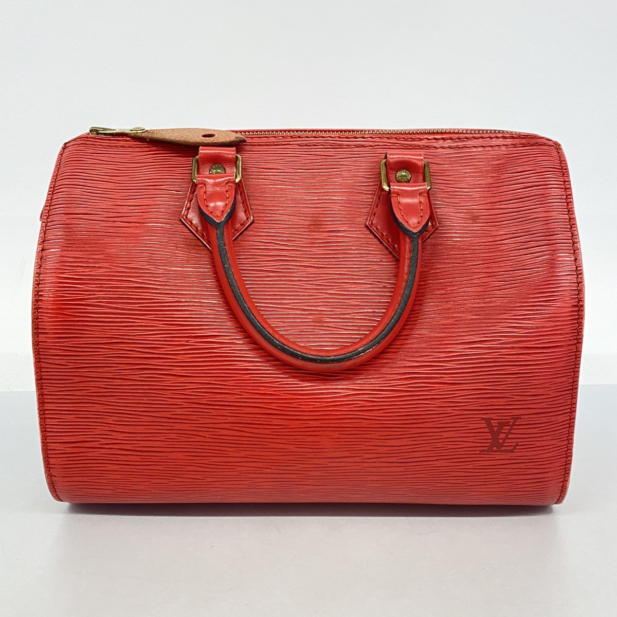 【6cb2178-k】ルイヴィトン ハンドバッグ エピ スピーディ25 M43017 カスティリアンレッド【中古】レディース