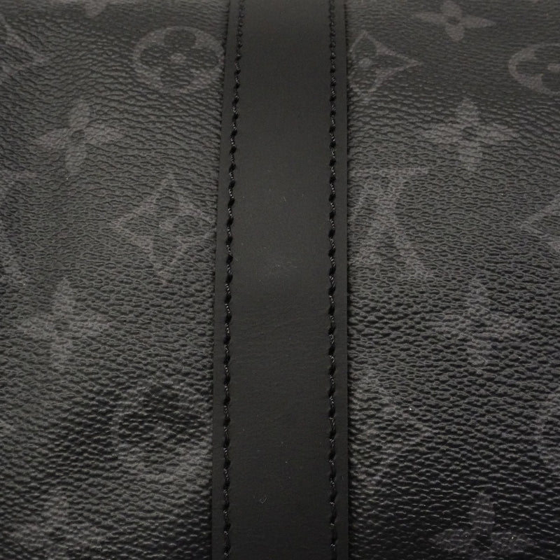 【6cb2240-k】ルイヴィトン ボストンバッグ モノグラム・エクリプス キーポルバンドリエール45 M40569 ブラック【中古】メンズ