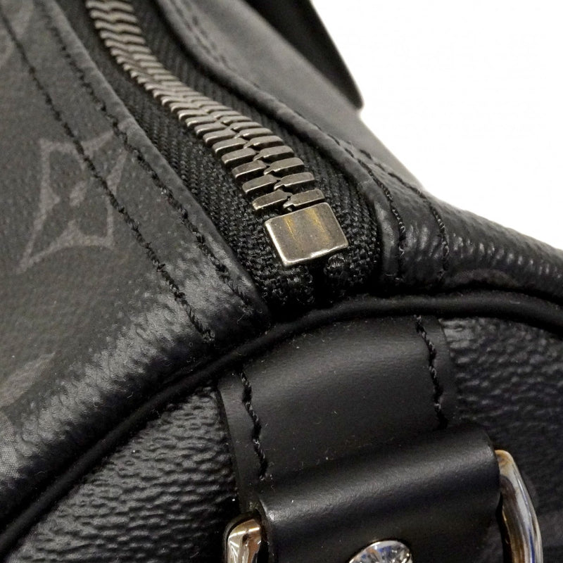【6cb2240-k】ルイヴィトン ボストンバッグ モノグラム・エクリプス キーポルバンドリエール45 M40569 ブラック【中古】メンズ