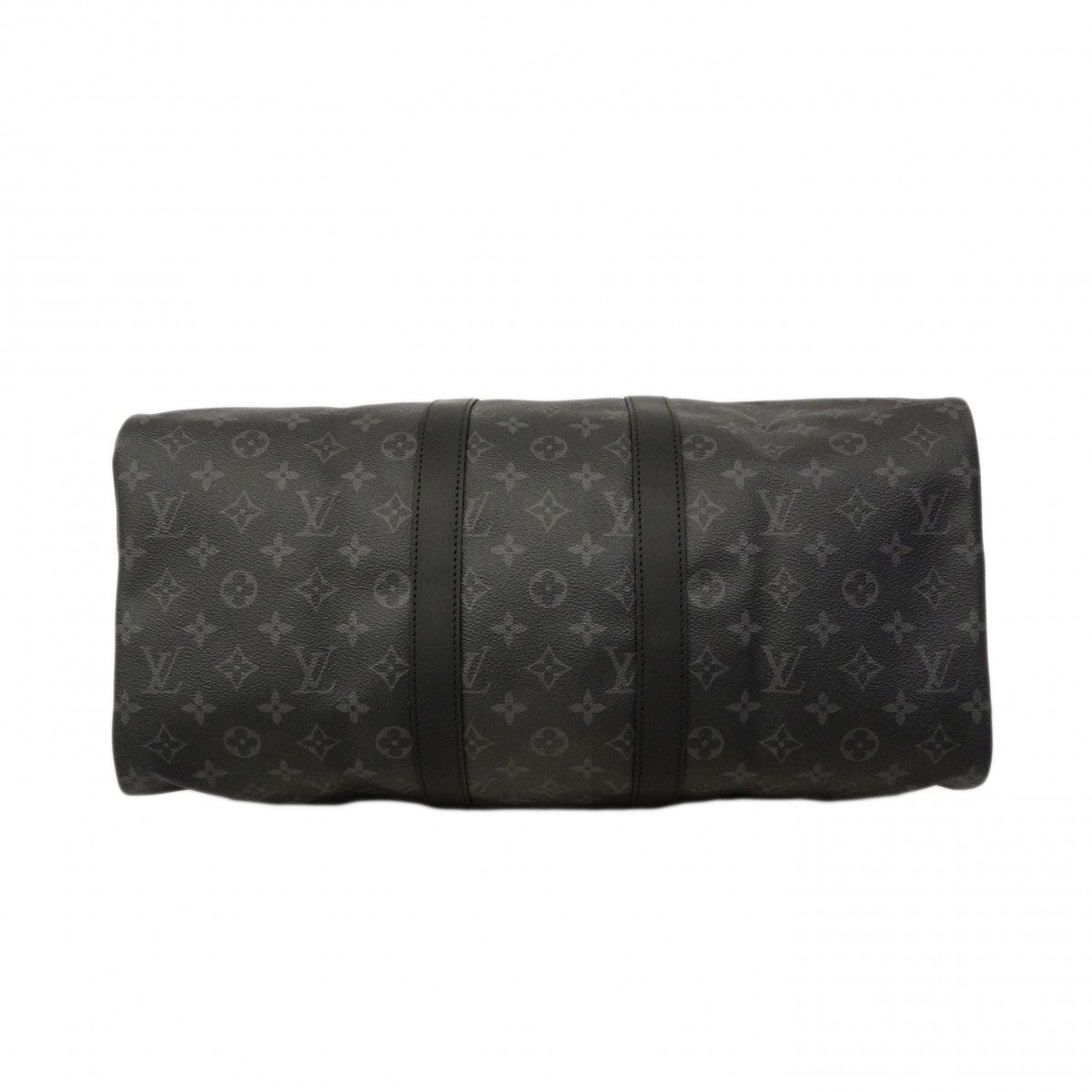 【6cb2240-k】ルイヴィトン ボストンバッグ モノグラム・エクリプス キーポルバンドリエール45 M40569 ブラック【中古】メンズ