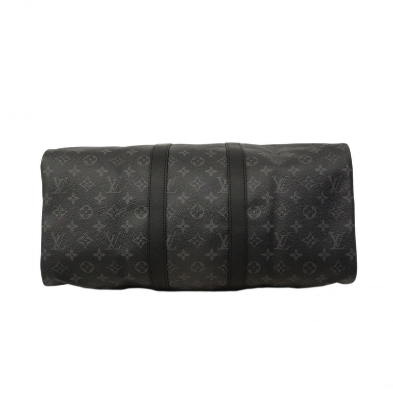 【6cb2240-k】ルイヴィトン ボストンバッグ モノグラム・エクリプス キーポルバンドリエール45 M40569 ブラック【中古】メンズ