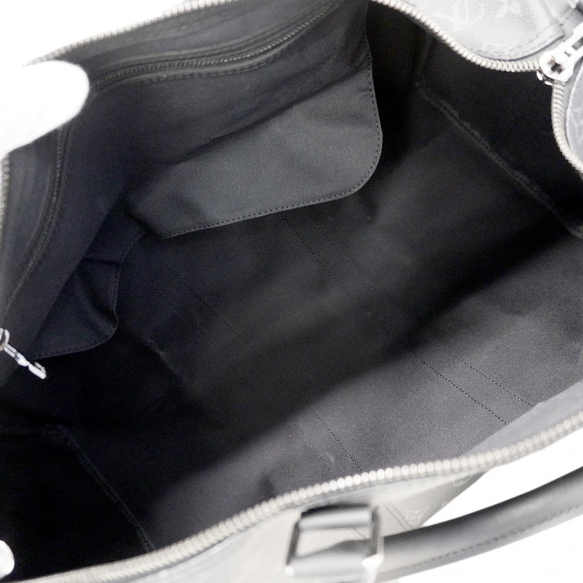 【6cb2240-k】ルイヴィトン ボストンバッグ モノグラム・エクリプス キーポルバンドリエール45 M40569 ブラック【中古】メンズ