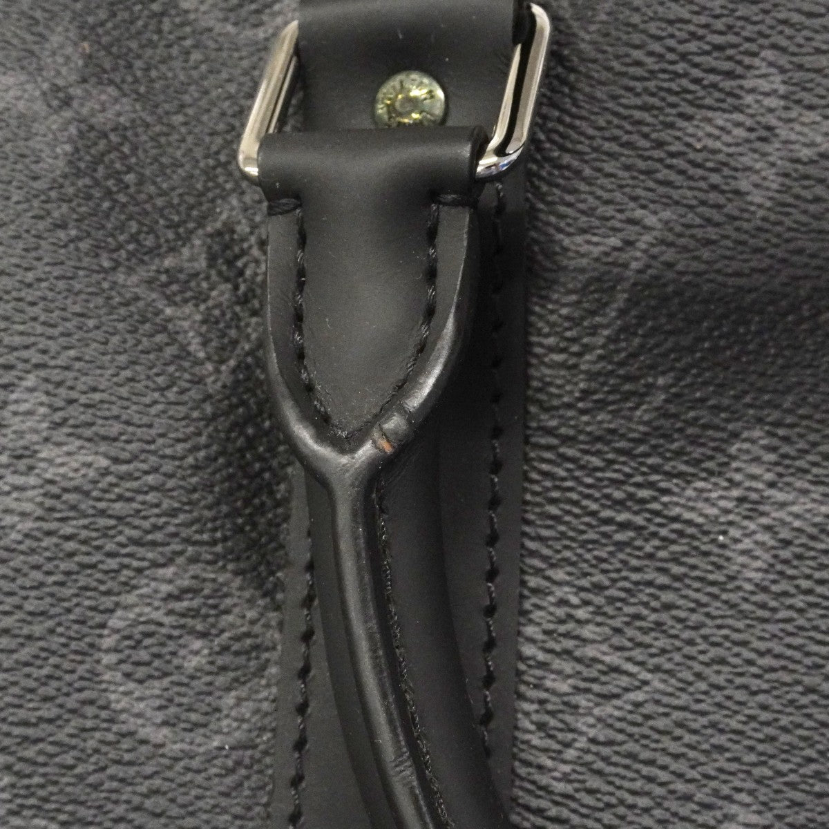 【6cb2240-k】ルイヴィトン ボストンバッグ モノグラム・エクリプス キーポルバンドリエール45 M40569 ブラック【中古】メンズ