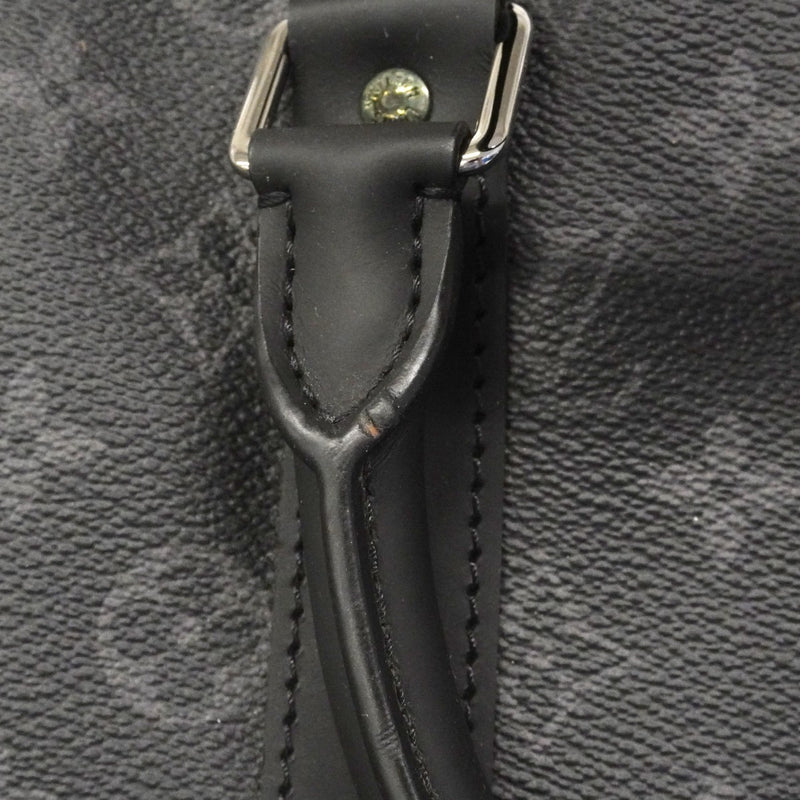 【6cb2240-k】ルイヴィトン ボストンバッグ モノグラム・エクリプス キーポルバンドリエール45 M40569 ブラック【中古】メンズ