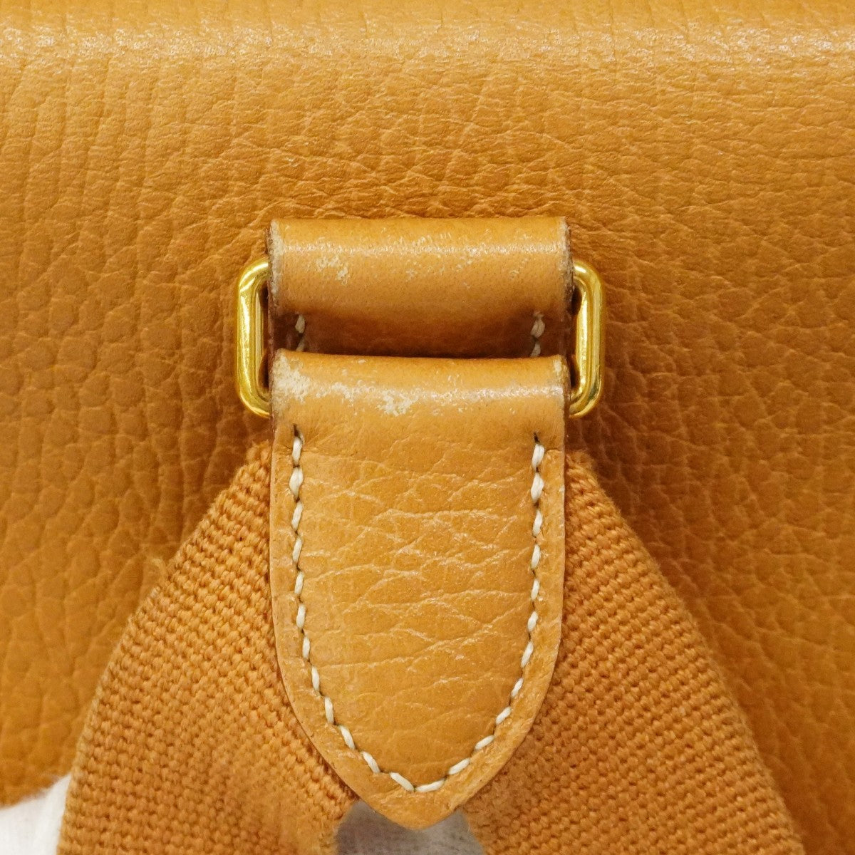 【6cb2241】エルメス リュック・デイパック ケリーアドGM アルデンヌ ナチュラル ゴールド金具 ○Z刻印【中古】レディース