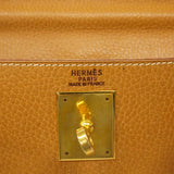 【6cb2241】エルメス リュック・デイパック ケリーアドGM アルデンヌ ナチュラル ゴールド金具 ○Z刻印【中古】レディース