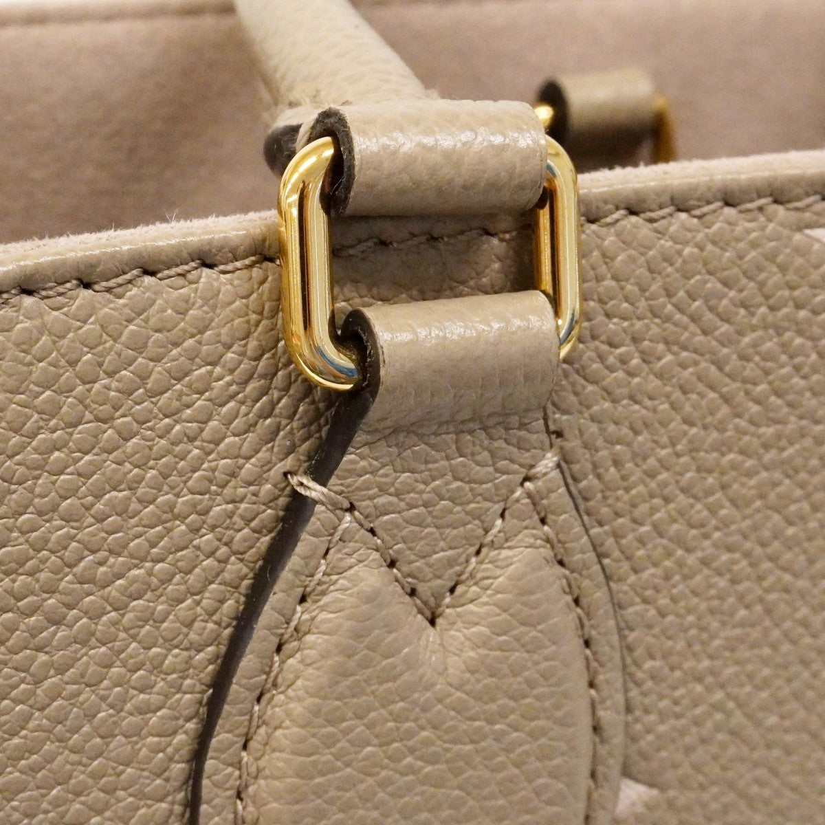 ★在庫処分★最終価格【6cb2245】ルイヴィトン ハンドバッグ モノグラム・アンプラント バイカラー オンザゴ—PM M45779 トゥルトレールクレーム 2wayバッグ【中古】レディース