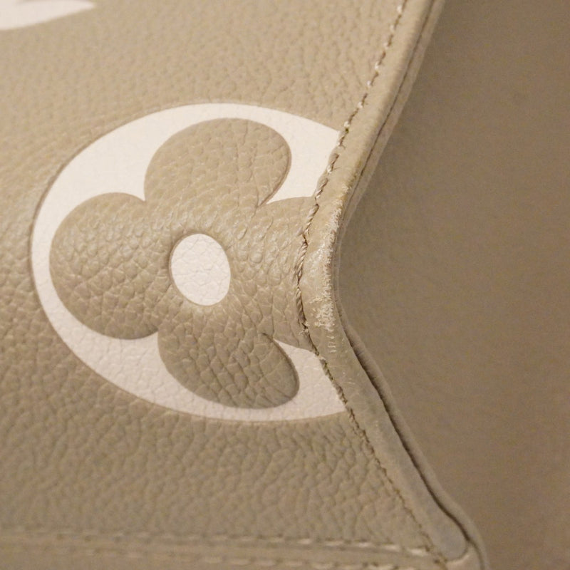 ★在庫処分★最終価格【6cb2245】ルイヴィトン ハンドバッグ モノグラム・アンプラント バイカラー オンザゴ—PM M45779 トゥルトレールクレーム 2wayバッグ【中古】レディース