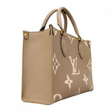 ★在庫処分★最終価格【6cb2245】ルイヴィトン ハンドバッグ モノグラム・アンプラント バイカラー オンザゴ—PM M45779 トゥルトレールクレーム 2wayバッグ【中古】レディース