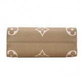 ★在庫処分★最終価格【6cb2245】ルイヴィトン ハンドバッグ モノグラム・アンプラント バイカラー オンザゴ—PM M45779 トゥルトレールクレーム 2wayバッグ【中古】レディース