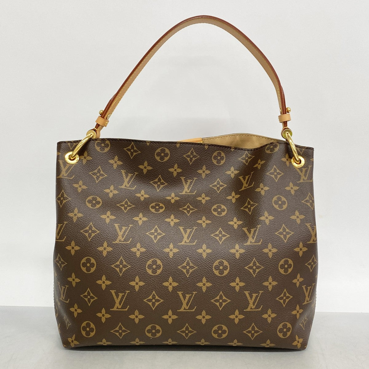 【6cb2270-k】ルイヴィトン ショルダーバッグ モノグラム グレースフルPM M43701 ブラウン ベージュ【中古】レディース