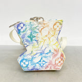 【6cb2272-k】ルイヴィトン ショルダーバッグ モノグラム・パステルカラーズ ブロックLV M57277 マルチカラー ホワイト【中古】メンズ レディース ユニセックス