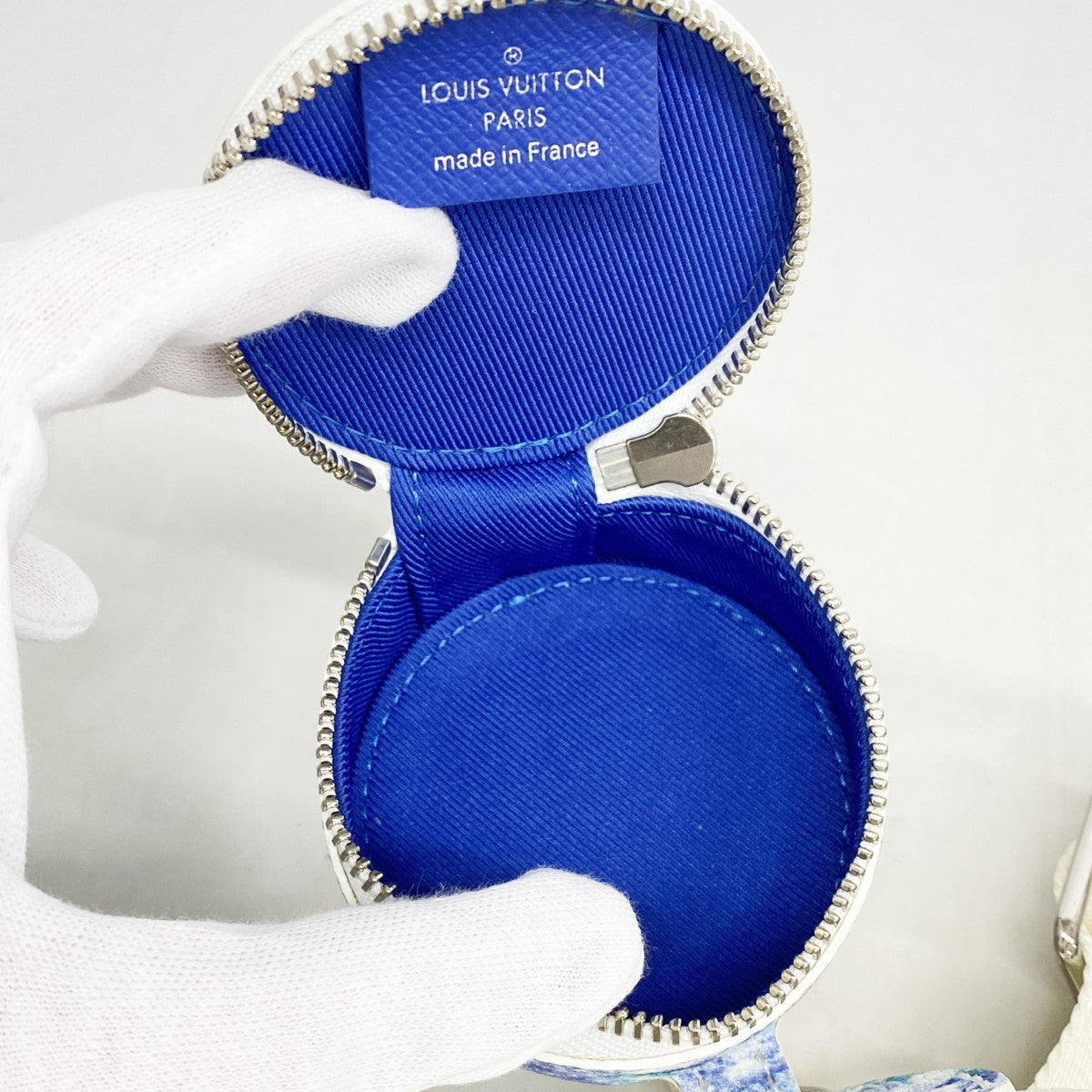 【6cb2272-k】ルイヴィトン ショルダーバッグ モノグラム・パステルカラーズ ブロックLV M57277 マルチカラー ホワイト【中古】メンズ レディース ユニセックス