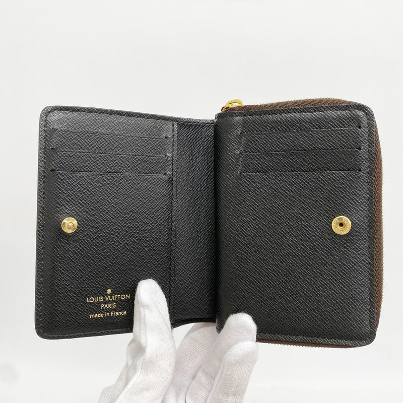 【6cb2273-k】ルイヴィトン 財布 モノグラム・リバース ポルトフォイユルー M81461 ブラウン【中古】レディース