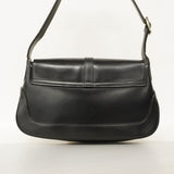 【6cb2275】グッチ ハンドバッグ ジャッキー 001 3824 レザー ブラック シルバー金具【中古】レディース