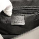 【6cb2275】グッチ ハンドバッグ ジャッキー 001 3824 レザー ブラック シルバー金具【中古】レディース