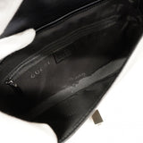 【6cb2275】グッチ ハンドバッグ ジャッキー 001 3824 レザー ブラック シルバー金具【中古】レディース