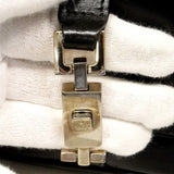 【6cb2275】グッチ ハンドバッグ ジャッキー 001 3824 レザー ブラック シルバー金具【中古】レディース