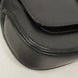 【6cb2275】グッチ ハンドバッグ ジャッキー 001 3824 レザー ブラック シルバー金具【中古】レディース