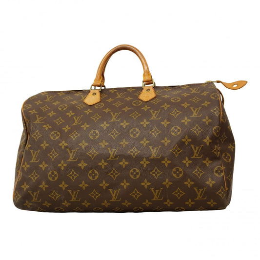 【6cb2278】ルイヴィトン ハンドバッグ モノグラム スピーディ40 M41106 ブラウン【中古】レディース