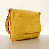 【6cb2279】ルイヴィトン ショルダーバッグ ヴェルニ トンプソンストリート M91008 ベージュ【中古】レディース