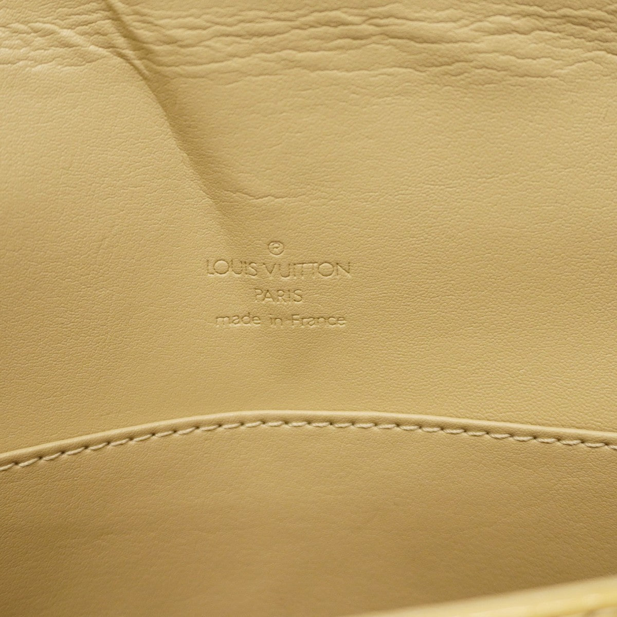 【6cb2279】ルイヴィトン ショルダーバッグ ヴェルニ トンプソンストリート M91008 ベージュ【中古】レディース