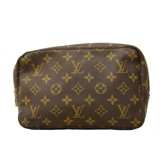 【6cb2281】ルイヴィトン ポーチ モノグラム トゥルーストワレット23 M47524 ブラウン【中古】レディース