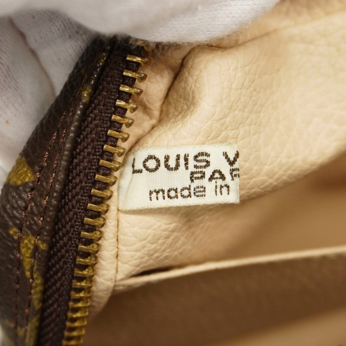 【6cb2281】ルイヴィトン ポーチ モノグラム トゥルーストワレット23 M47524 ブラウン【中古】レディース