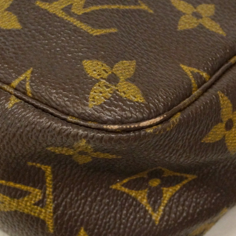 【6cb2281】ルイヴィトン ポーチ モノグラム トゥルーストワレット23 M47524 ブラウン【中古】レディース