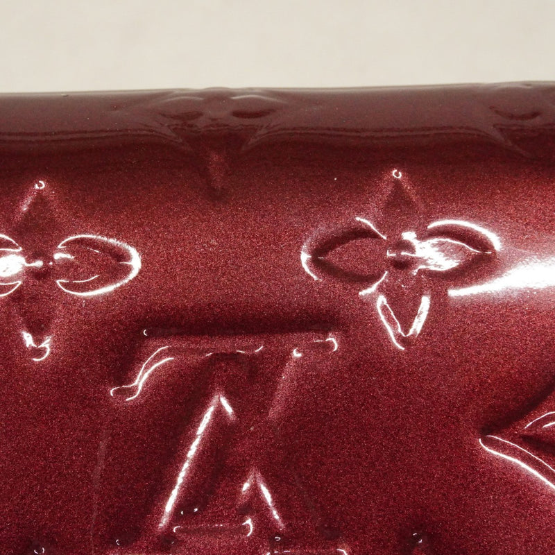 【6cb2282】ルイヴィトン 長財布 ヴェルニ ポルトフォイユサラ M91521 ルージュフォーヴィスト【中古】レディース