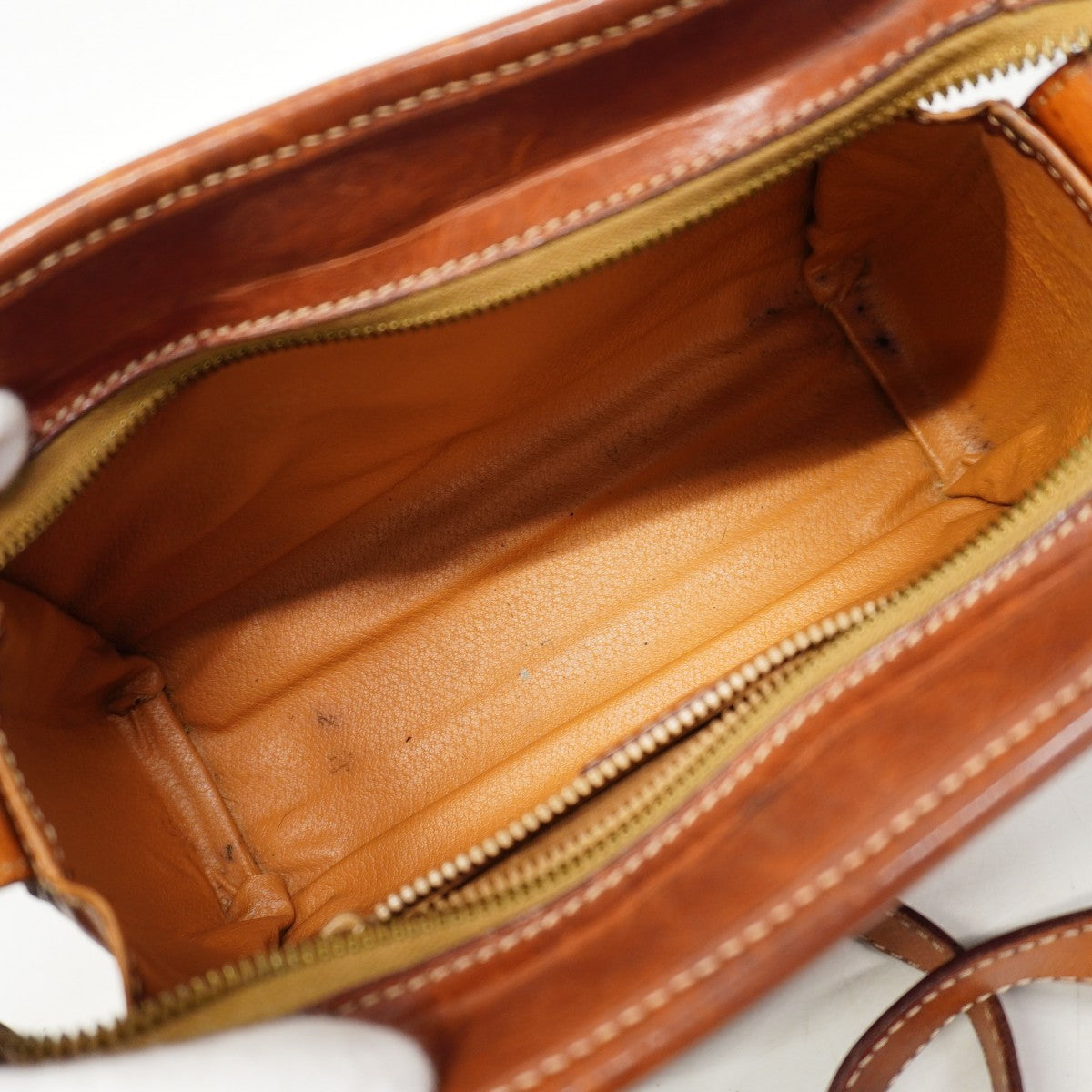 【6cb2286】セリーヌ ショルダーバッグ マカダム PVC ブラウン ゴールド金具【中古】レディース