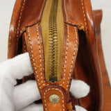 【6cb2286】セリーヌ ショルダーバッグ マカダム PVC ブラウン ゴールド金具【中古】レディース