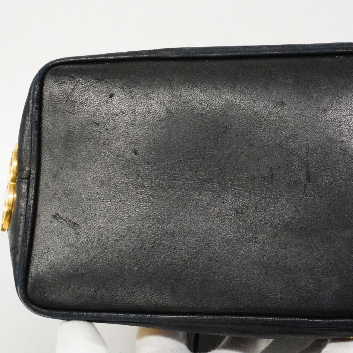 【6cb2287】シャネル ショルダーバッグ トリプルココ ラムスキン ブラック【中古】レディース