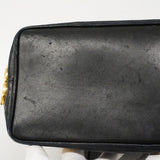 【6cb2287】シャネル ショルダーバッグ トリプルココ ラムスキン ブラック【中古】レディース