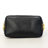 【6cb2287】シャネル ショルダーバッグ トリプルココ ラムスキン ブラック【中古】レディース