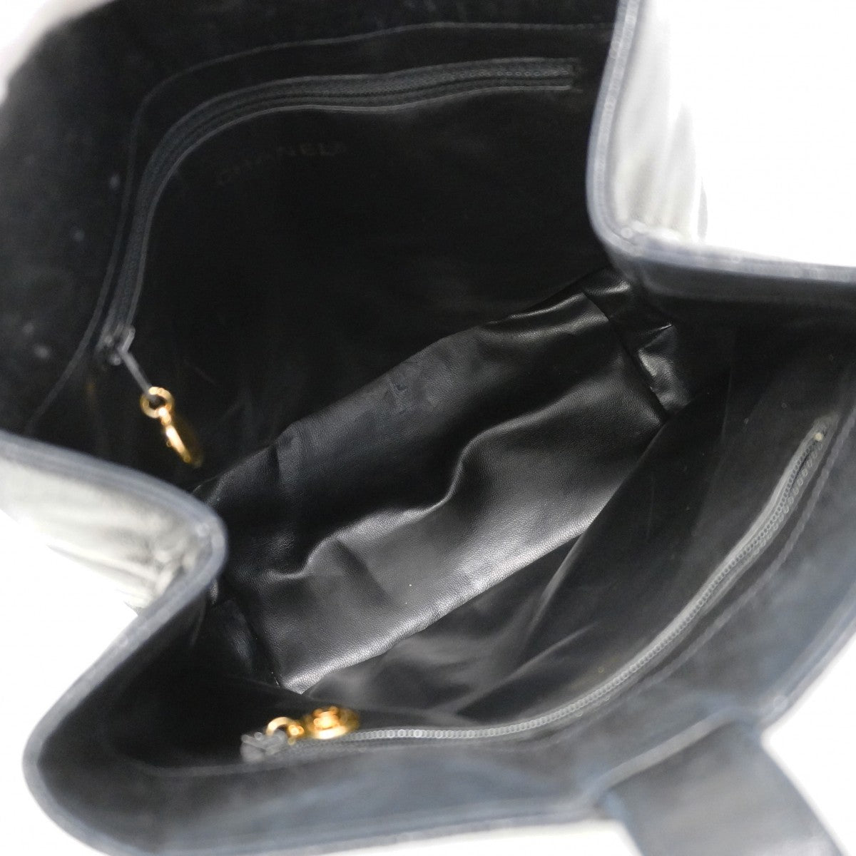 【6cb2287】シャネル ショルダーバッグ トリプルココ ラムスキン ブラック【中古】レディース