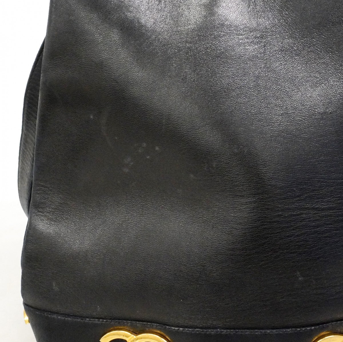 【6cb2287】シャネル ショルダーバッグ トリプルココ ラムスキン ブラック【中古】レディース