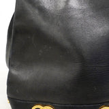 【6cb2287】シャネル ショルダーバッグ トリプルココ ラムスキン ブラック【中古】レディース