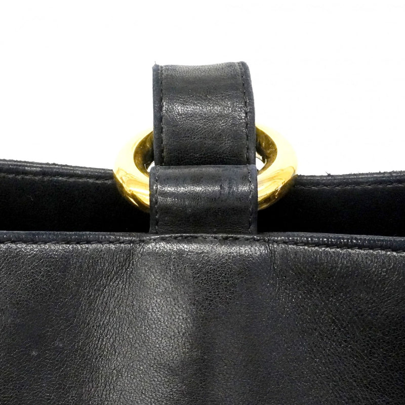 【6cb2287】シャネル ショルダーバッグ トリプルココ ラムスキン ブラック【中古】レディース