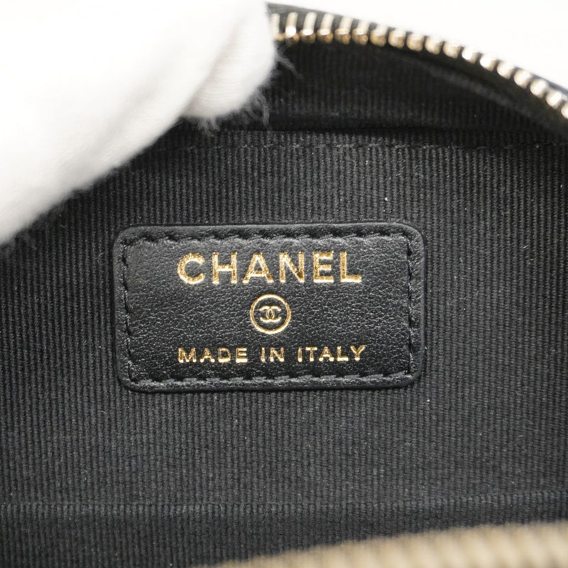 【6cb2289】シャネル ショルダーバッグ マトラッセ チェーンショルダー キャビアスキン ブラック シャンパンゴールド金具【中古】レディース