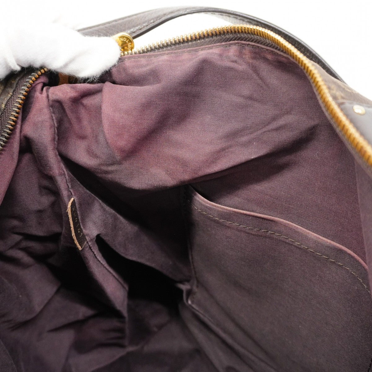 【6cb2290】ルイヴィトン トートバッグ モノグラム･イディール バラードPM M40573 フザン【中古】レディース