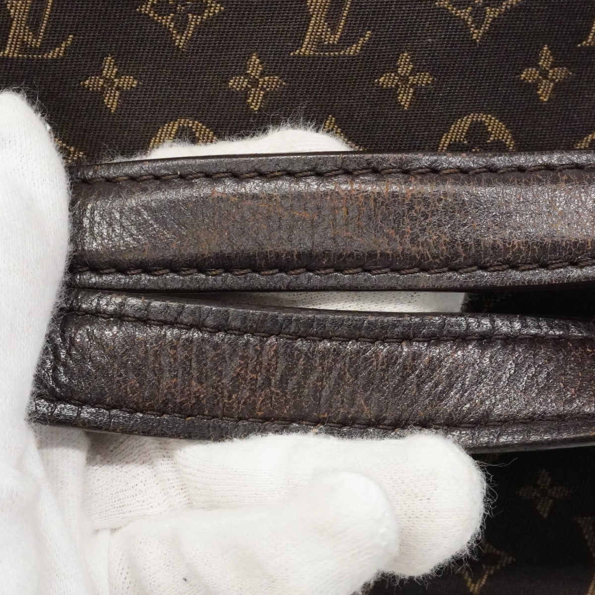 【6cb2290】ルイヴィトン トートバッグ モノグラム･イディール バラードPM M40573 フザン【中古】レディース